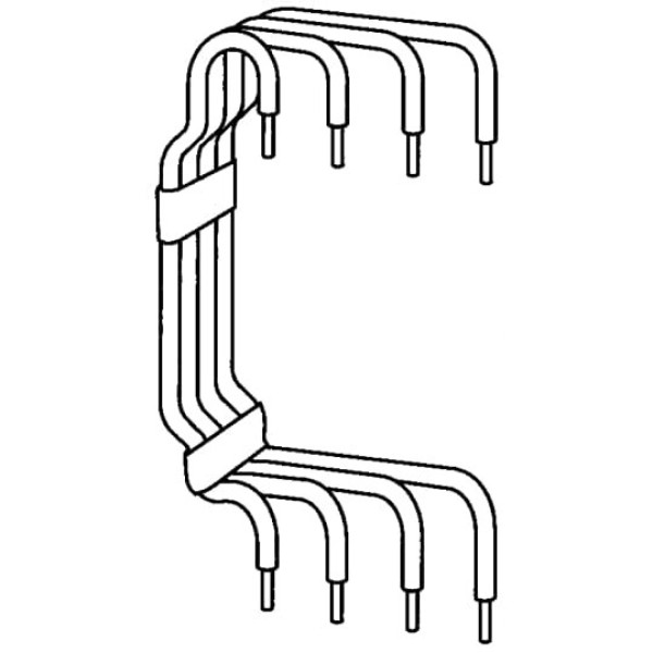 ABB RV4 Reihenverbinder 4-polig,125mm Reihenabstand,10qmm, Made in Germany