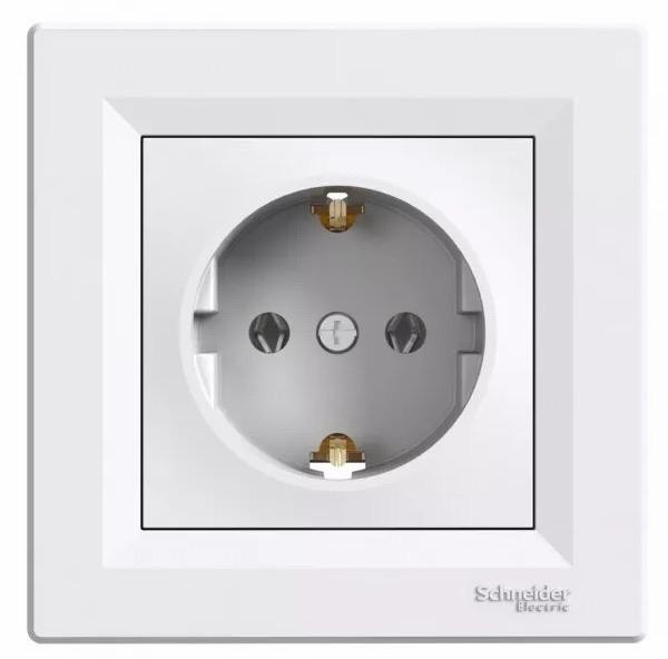 SOIXX Aufsteckrahmen für Steckdosen Schneider Electric Asfora Blau Modernes Design ohne Demontage