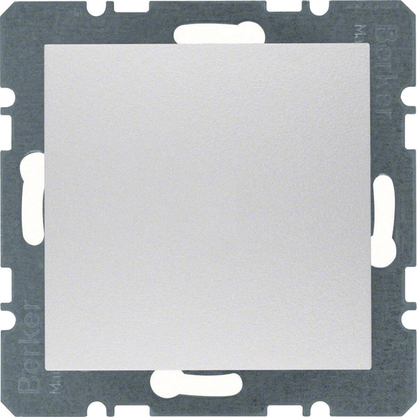 Berker 10091404 Blindverschluss mit Zentralstück B.7 alu. matt