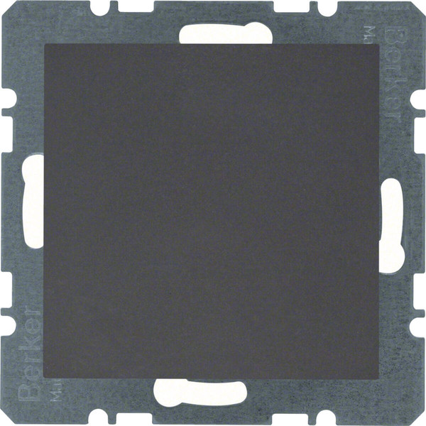 Berker 10091606 Blindverschluss mit Zentralstück B.3/B.7 anthrazit. matt