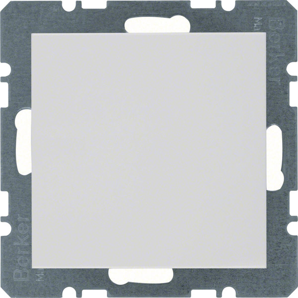 Berker 10098989 Blindverschluss mit Zentralstück S.1 polarweiß. glänzend