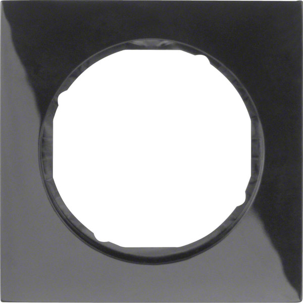 Berker 10112245 Rahmen 1fach R.3 schwarz. glänzend