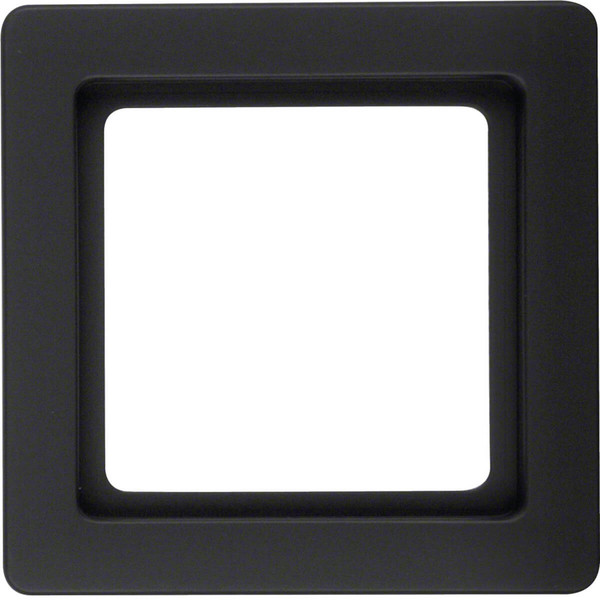 Berker 10116086 Rahmen 1fach Q.1 anthrazit. samt