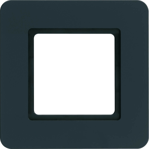 Berker 10116106 Rahmen 1fach Q.7 für LED-Beleuchtung durch LED-Modul. anthrazit samt