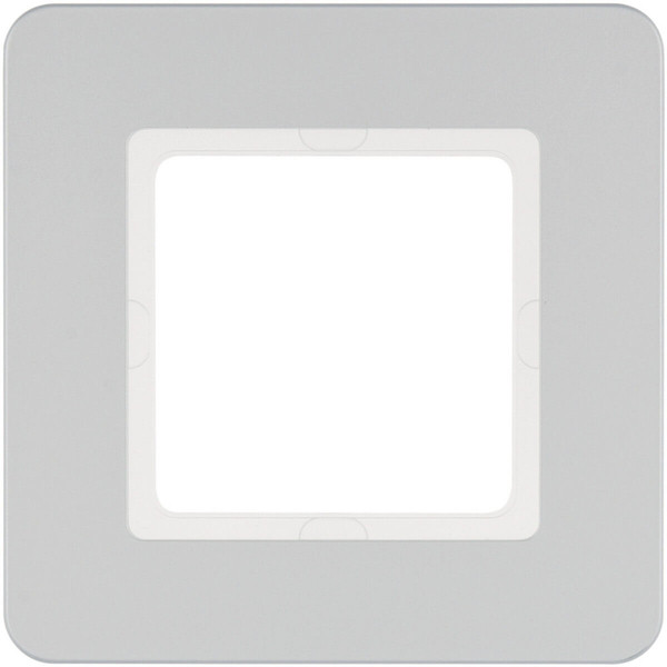 Berker 10116184 Rahmen 1fach. Q.7. alu samt. lackiert
