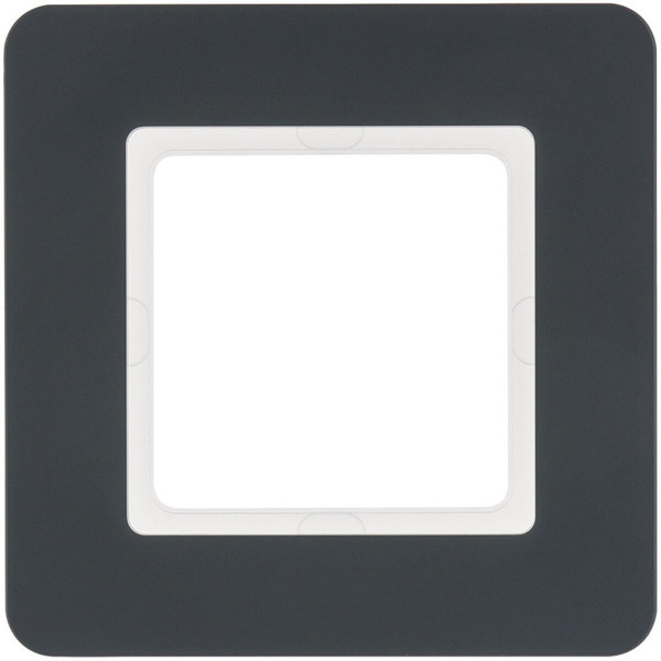 Berker 10116186 Rahmen 1fach. Q.7. anthrazit samt