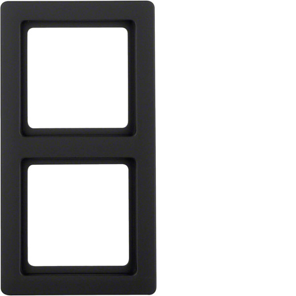 Berker 10126086 Rahmen 2fach Q.1 anthrazit. samt