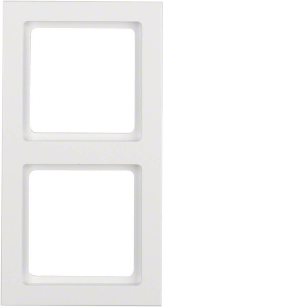 Berker 10126099 Rahmen 2fach Q.3 polarweiß. samt