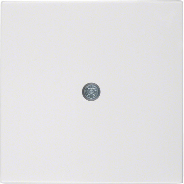 Berker 10198989 Zentralstück für Kabelauslass und VDo-Anschlussdose S.1/B.3/B.7 polarweiß glänz.