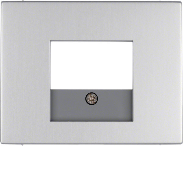 Berker 10357003 Zentralstück mit TAE-Ausschnitt K.5 Alu