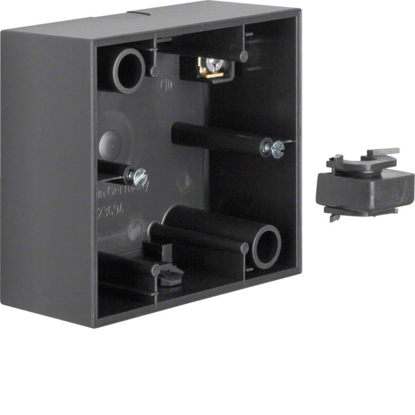 Berker 10411606 Aufputz-Gehäuse 1fach B.3 anthrazit. matt