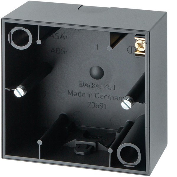 Berker 10419949 Gehäuse 1fach AP. S.1. anthrazit matt