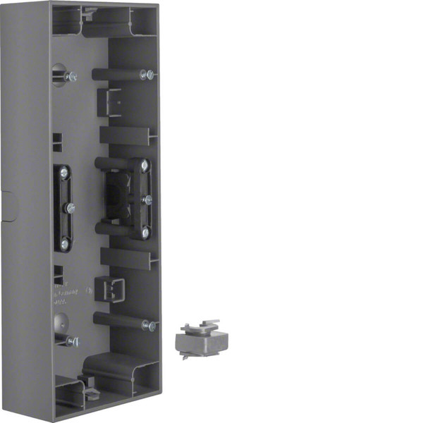 Berker 10437006 Aufputz-Gehäuse 3fach K.1 anthrazit. matt