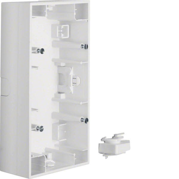 Berker 10527009 Aufputz-Gehäuse 2fach K.1 polarweiß. glänzend