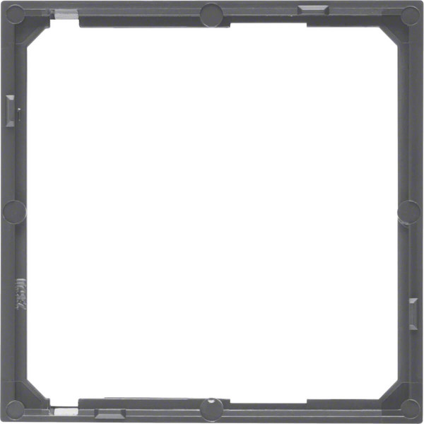 Berker 11091606 Zwischenring für Zentralplatte S.1/B.3/B.7 anthrazit. matt