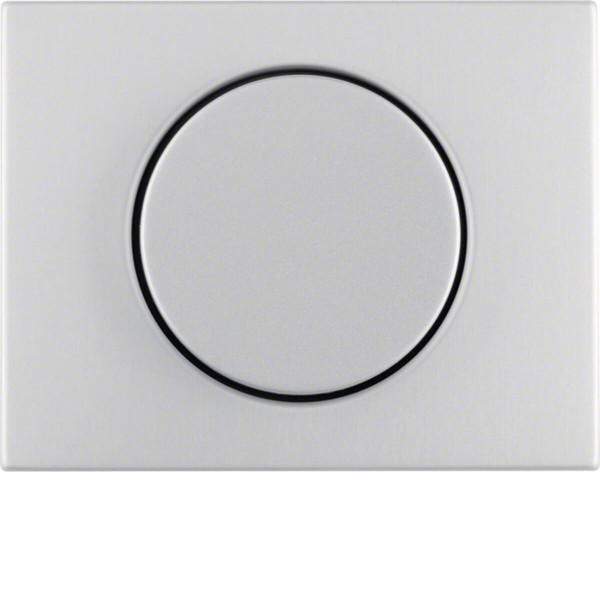 Berker 11357003 Zentralstück mit Regulierknopf für Drehdimmer K.5 Alu