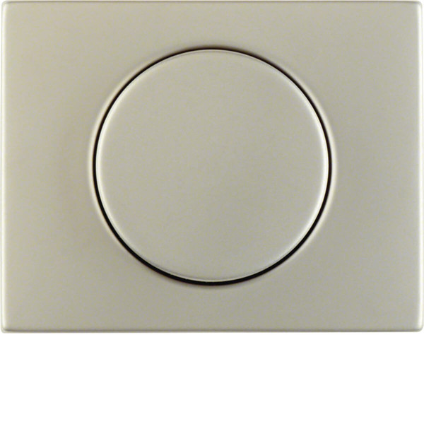 Berker 11357004 Zentralstück mit Regulierknopf für Drehdimmer K.5 Edelstahl Rostfrei