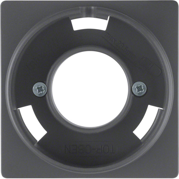 Berker 11986086 Zentralstück für Lichtsignal E14 Q.x anthrazit. samt