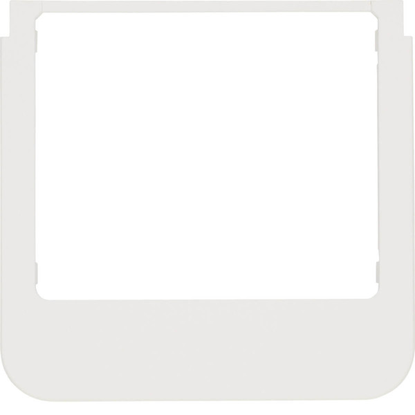 Berker 13196089 Designrahmen rund polarweiß matt