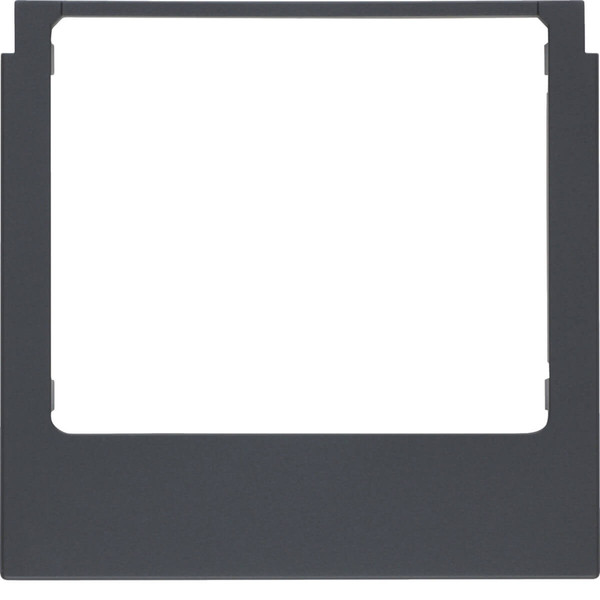 Berker 13197006 Designrahmen eckig anthrazit. matt