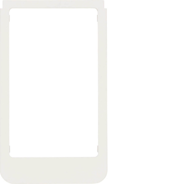 Berker 13206089 Designrahmen rund. große Ausführung polarweiß matt