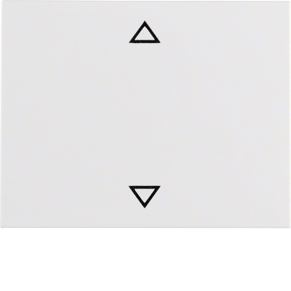 Berker 14057109 Wippe mit Aufdruck Symbol Pfeile K.1 polarweiß. glänzend