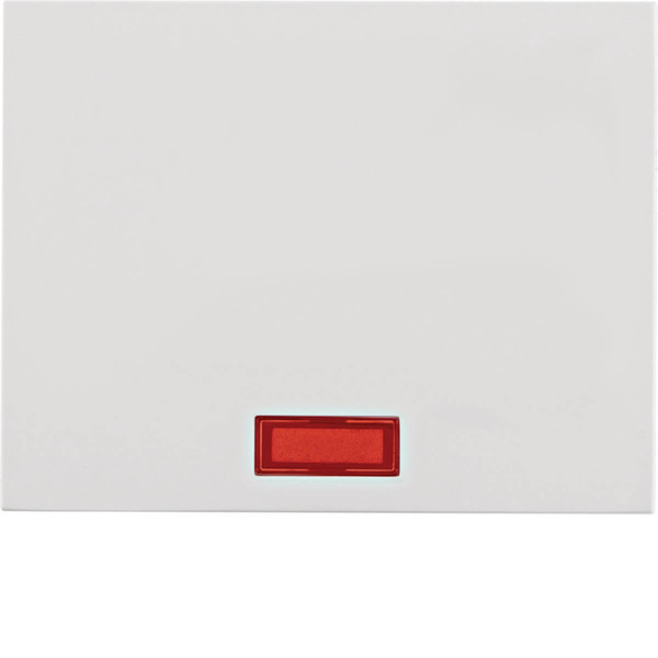 Berker 14157009 Wippe mit 5 beiliegenden Linsen K.1 polarweiß. glänzend