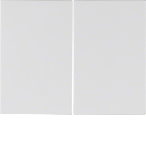 Berker 14357009 Wippe 2fach K.1 polarweiß. glänzend