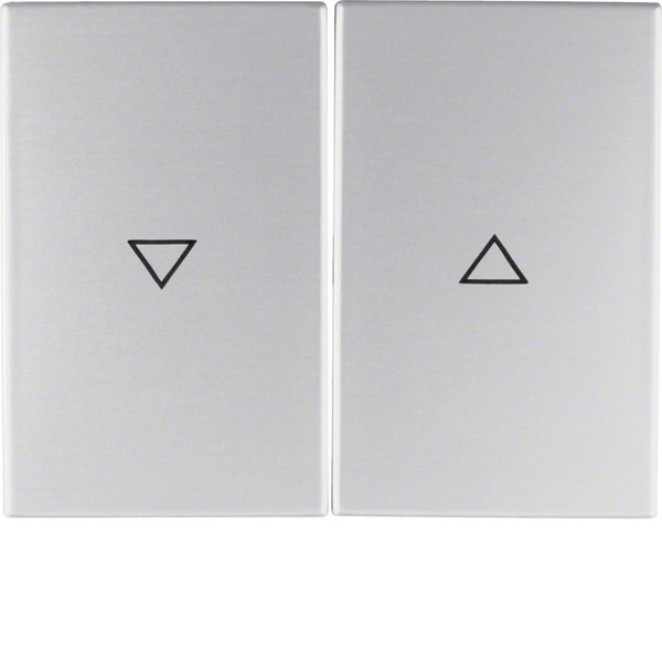 Berker 14357103 Wippe 2fach mit Aufdruck Symbol Pfeil K.5 Alu