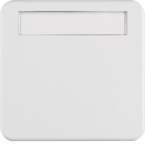 Berker 162909 Wippe mit Beschriftungsfeld wg Up IP44 polarweiß. glänzend