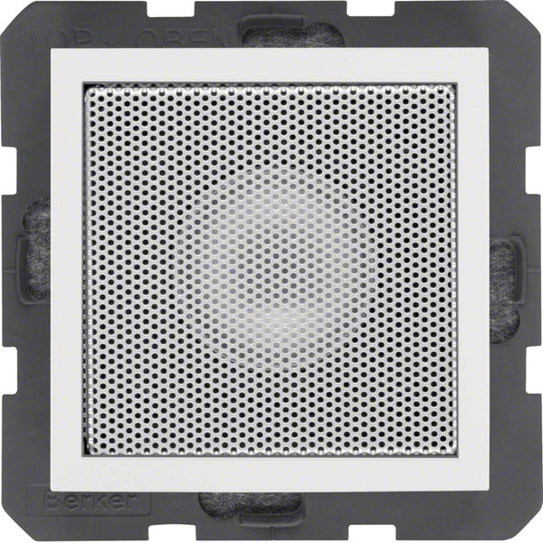 Berker 28829909 Lautsprecher. S.1/B.3/B.7. polarweiß matt