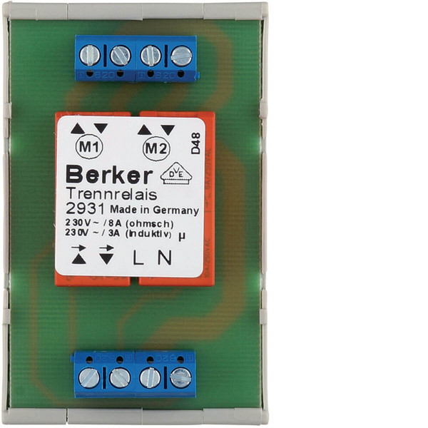 Berker 2931 RolloTec Trennrelais REG Hauselektronik