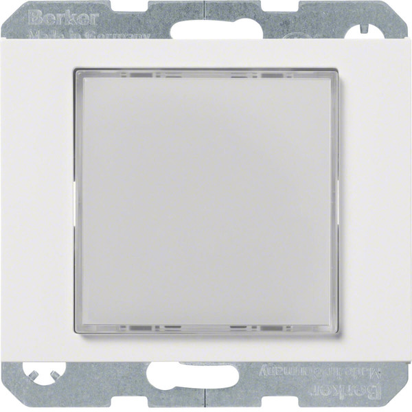 Berker 29527009 LED-Signallicht. rote/grüne Beleuchtung K.1 polarweiß. glänzend