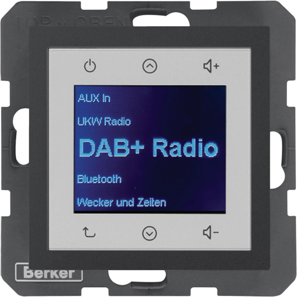 Berker 29841606 Radio Touch UP DAB+ B.x anthrazit