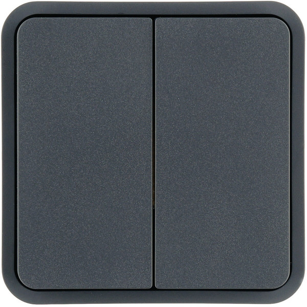 Berker 30553545 Wippe 2fach für W.1 Taster-BA.grau