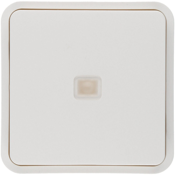 Berker 30863542 Wippe 1fach. für W.1 Taster-BA.mit einer Linse.polarweiß