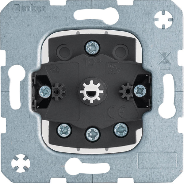 Berker 386103 3-Stufenschalter. mit 0-Stellung. HLK-Regelung