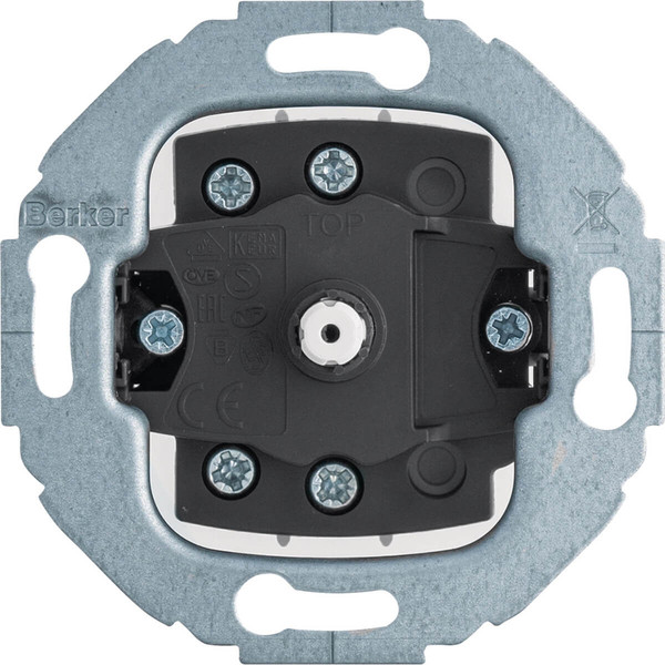 Berker 387503 Drehschalter. Serien. Serie 1930/Glas/R.classic