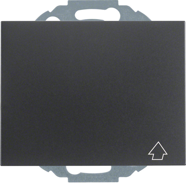 Berker 47477106 Steckdose Schuko m. Klappdeckel u. erhöhtem Berührungsschutz K.1 anthrazit. matt