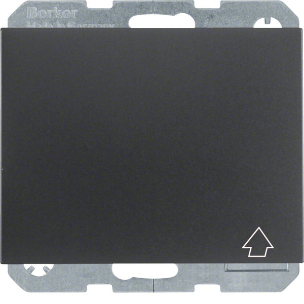 Berker 47517106 Steckdose Schuko m. Klappdeckel u. erhöhtem Berührungsschutz K.1 anthrazit. matt