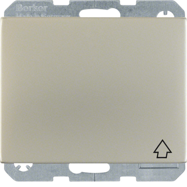 Berker 47517204 Steckdose Schuko mit selbstschl. Klappdeckel u. erh.BS K.5 Edelstahl Rostfrei