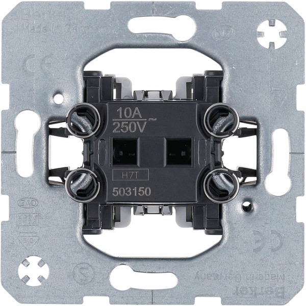 Berker 503150 Taster. Schließer für Hohlwandmontage. Modul-Einsätze