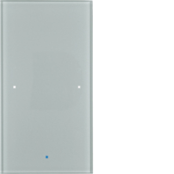 Berker 75141034 Glas-Sensor 1fach Komfort TS Sensor. alu