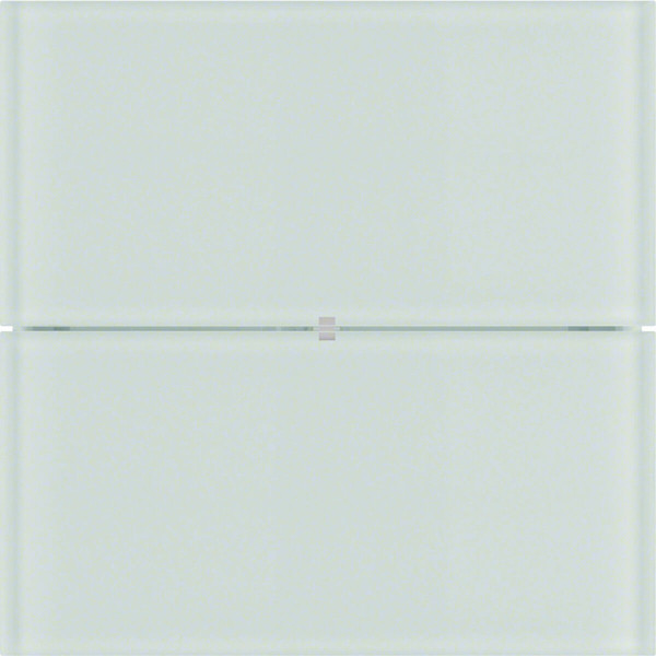 Berker 75162590 Tastsensor 2fach Komfort B.IQ Glas. polarweiß