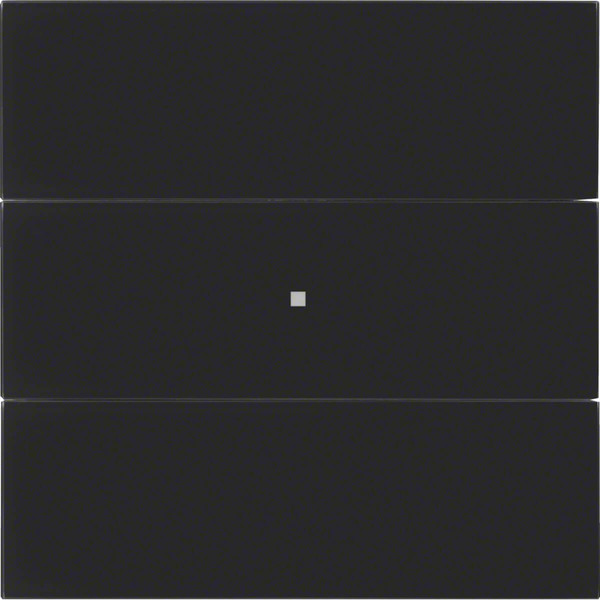 Berker 75163592 Tastsensor 3fach Komfort B.IQ Glas. schwarz