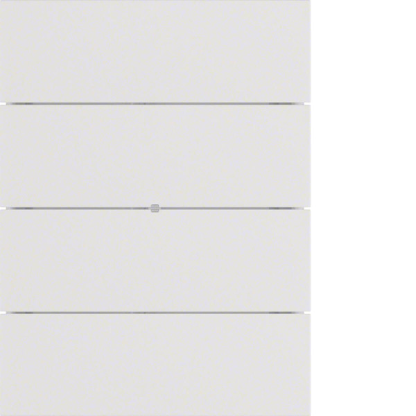 Berker 75164599 Tastsensor 4fach Komfort B.IQ polarweiß. matt