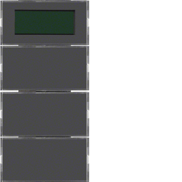 Berker 75663785 Tastsensor 3fach mit RTR. Display B.3/B.7