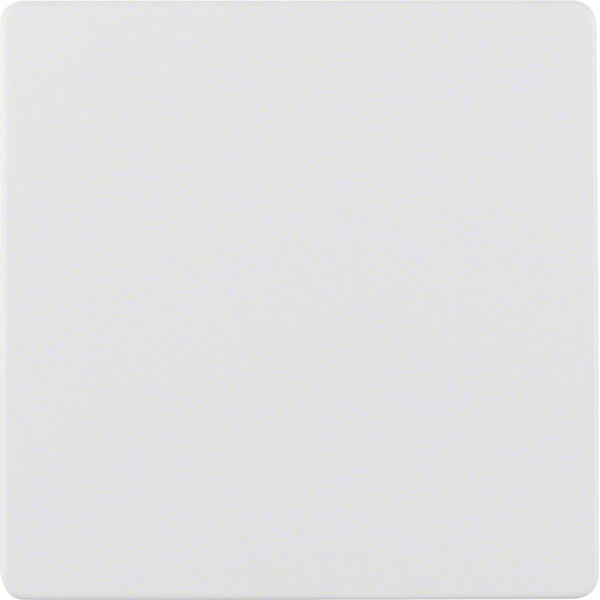 Berker 75940489 Zentralplatte für Sensoreinsatz S.1/B.3/B.7 polarweiß. matt/samt