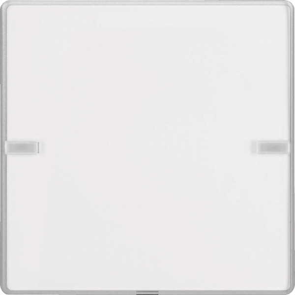 Berker 80141321 Tastsensor 1fach Komfort mit Beschriftungsfeld KNX Q.x alu samt. lackiert