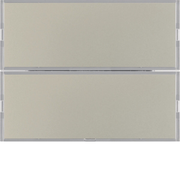 Berker 80162773 Tastsensor 2fach Komfort mit Beschriftungsfeld KNX K.5 edelstahl matt. lackiert